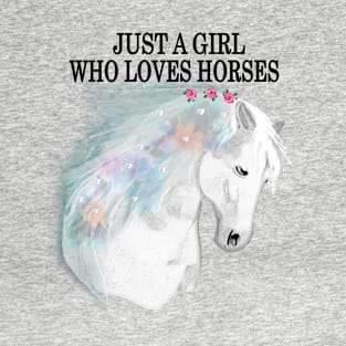 Horse Lover Girl T-Shirt